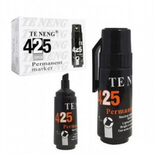 Черный маркер перманентный TeNeng 425-клиновидный након...