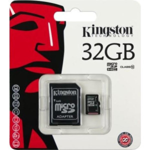 Карта Памяти 32GB MicroSD  Kingston
