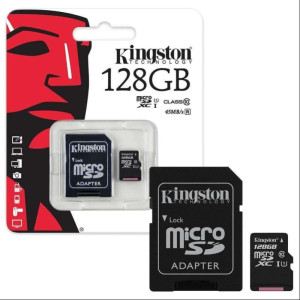 Карта Памяти 128GB MicroSD Kingston